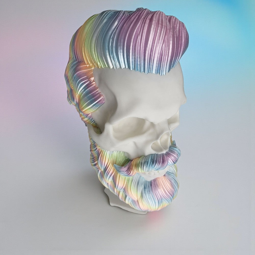 Bearded Skull Headphone Stand