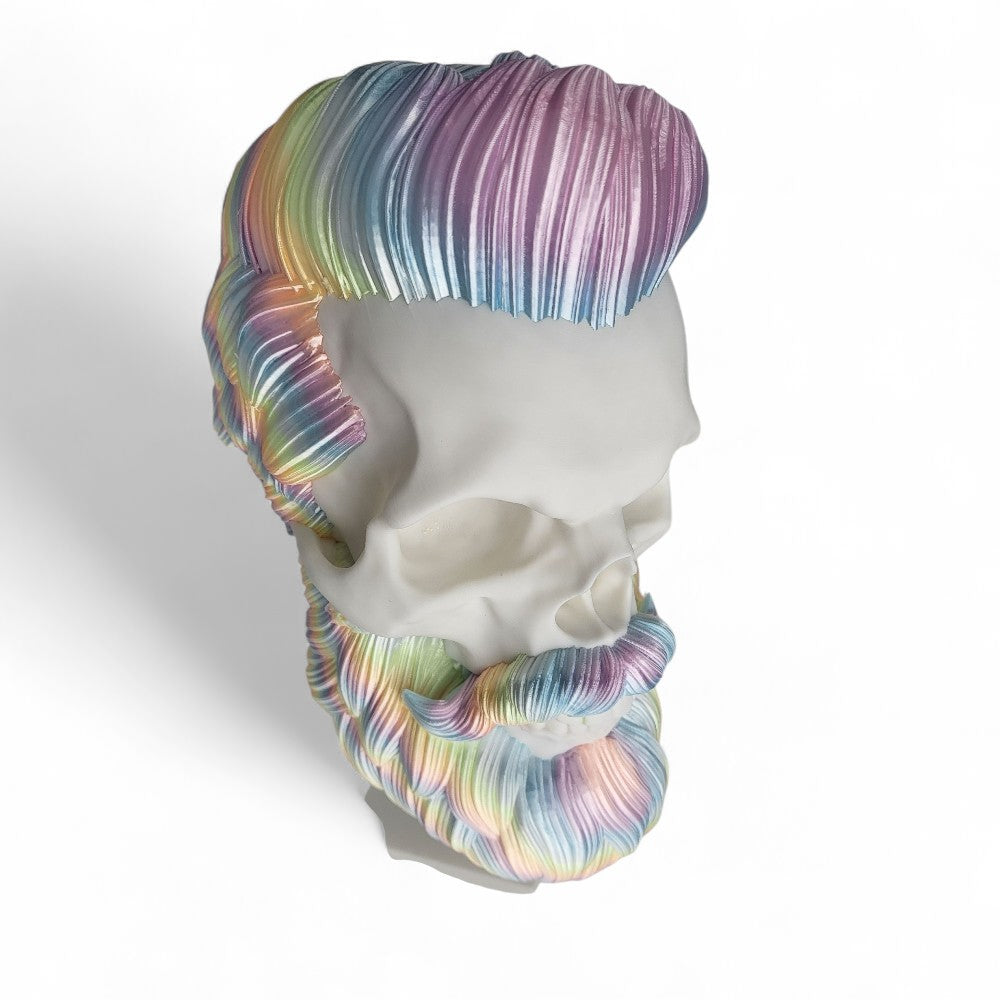 Bearded Skull Headphone Stand