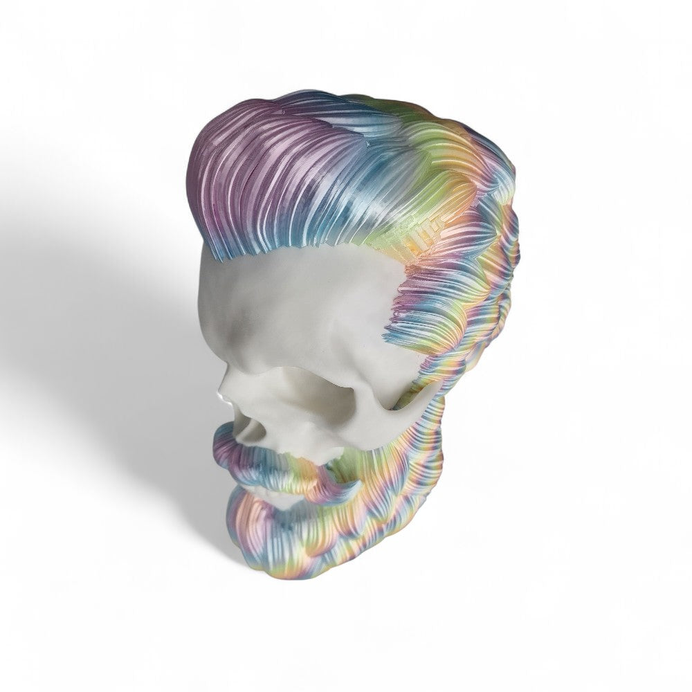 Bearded Skull Headphone Stand