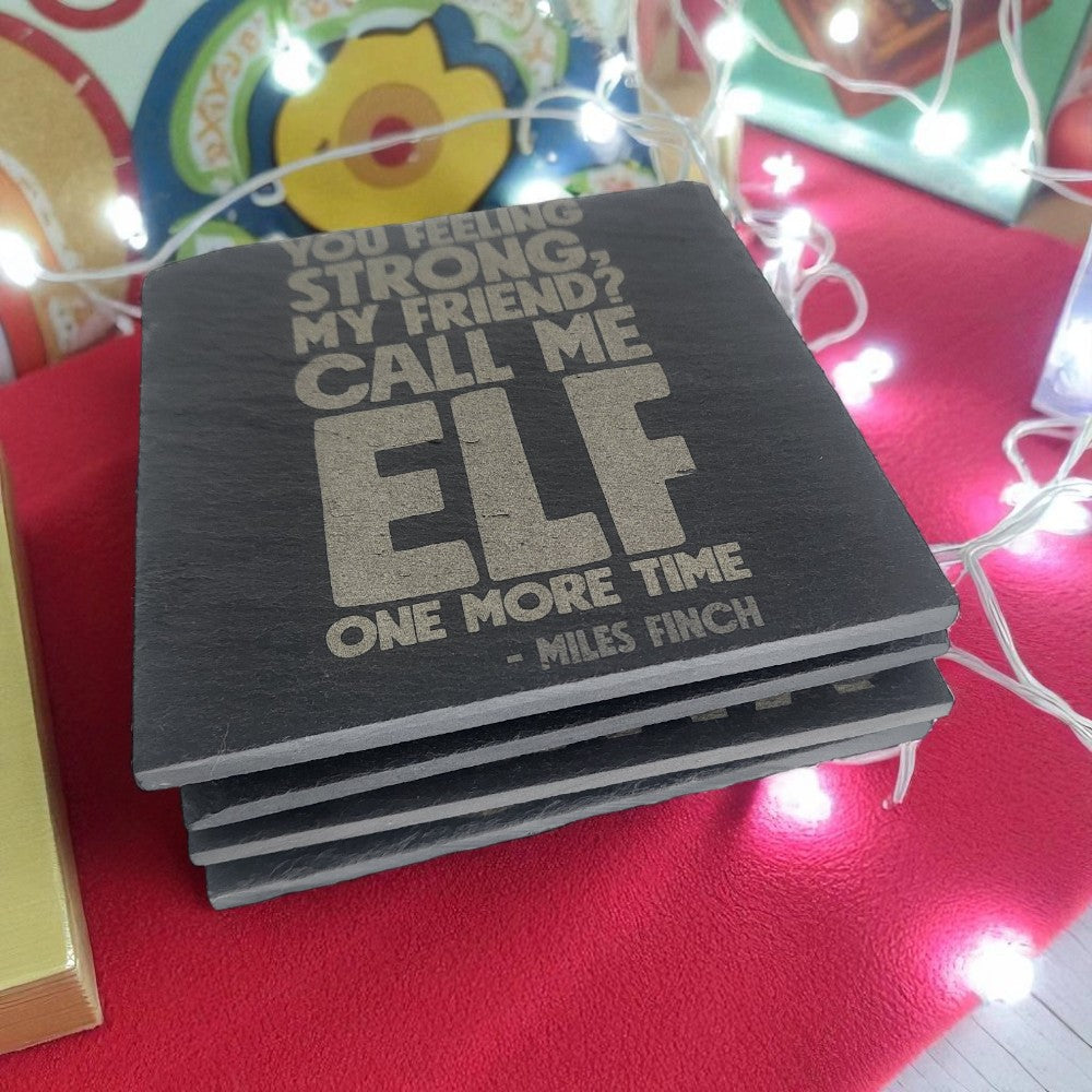 Slate Coasters | Buddy the Elf