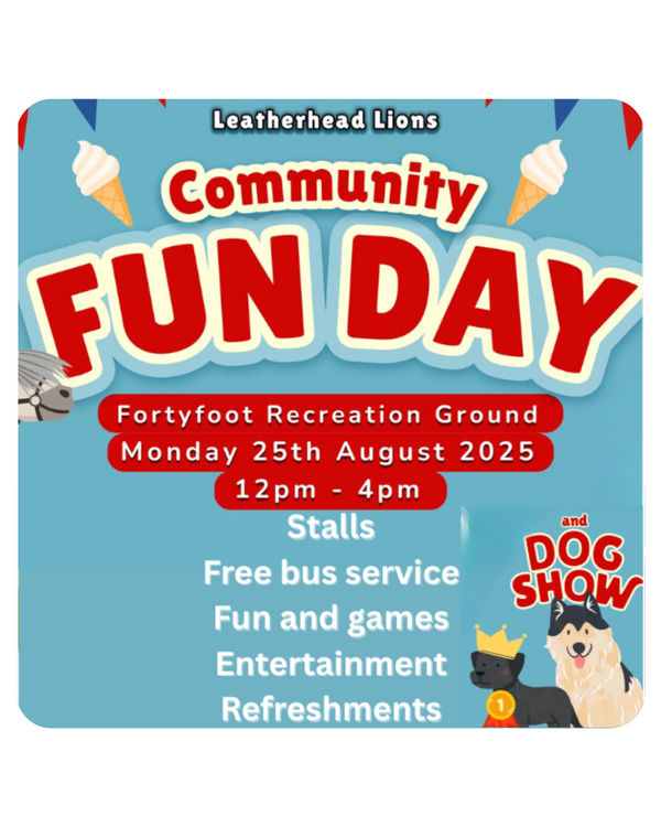 Leatherhead Lions Community Fun Day