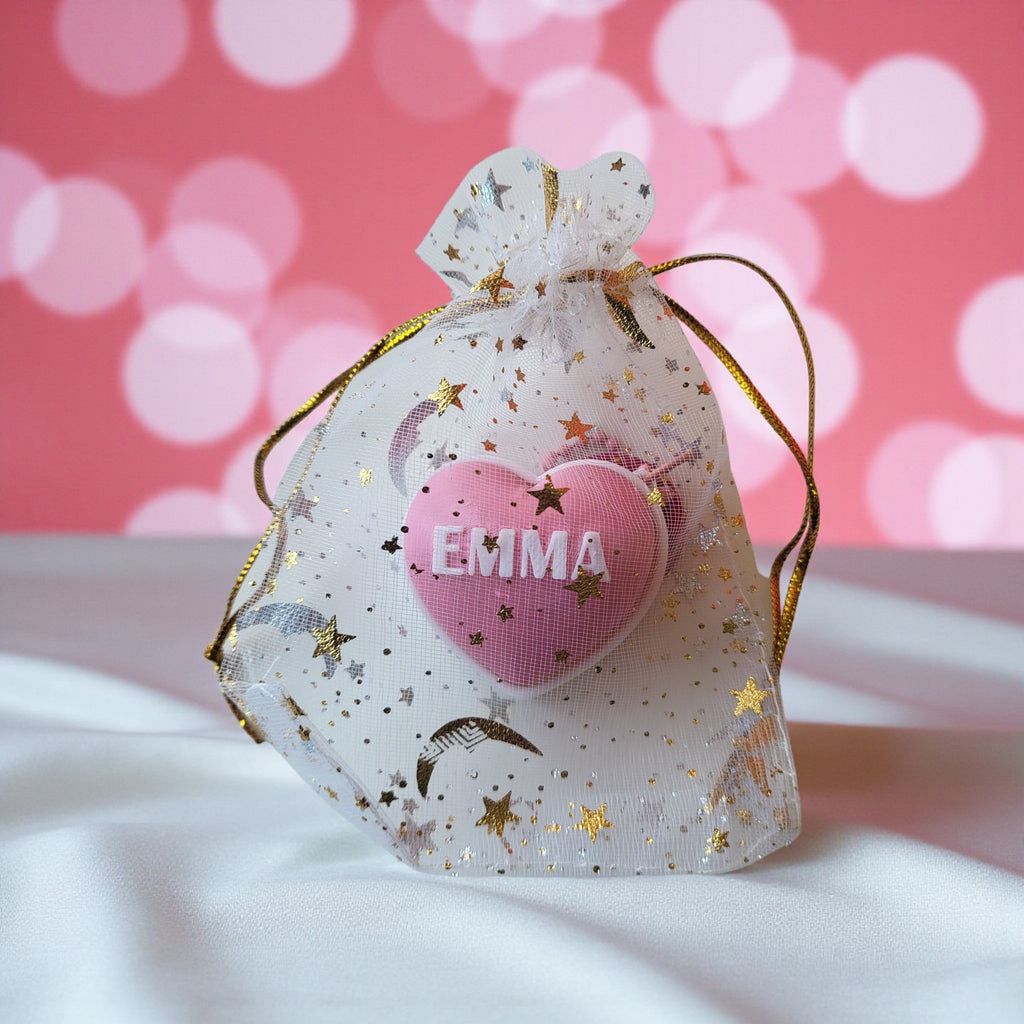 Personalised Heart Keyring Clicker