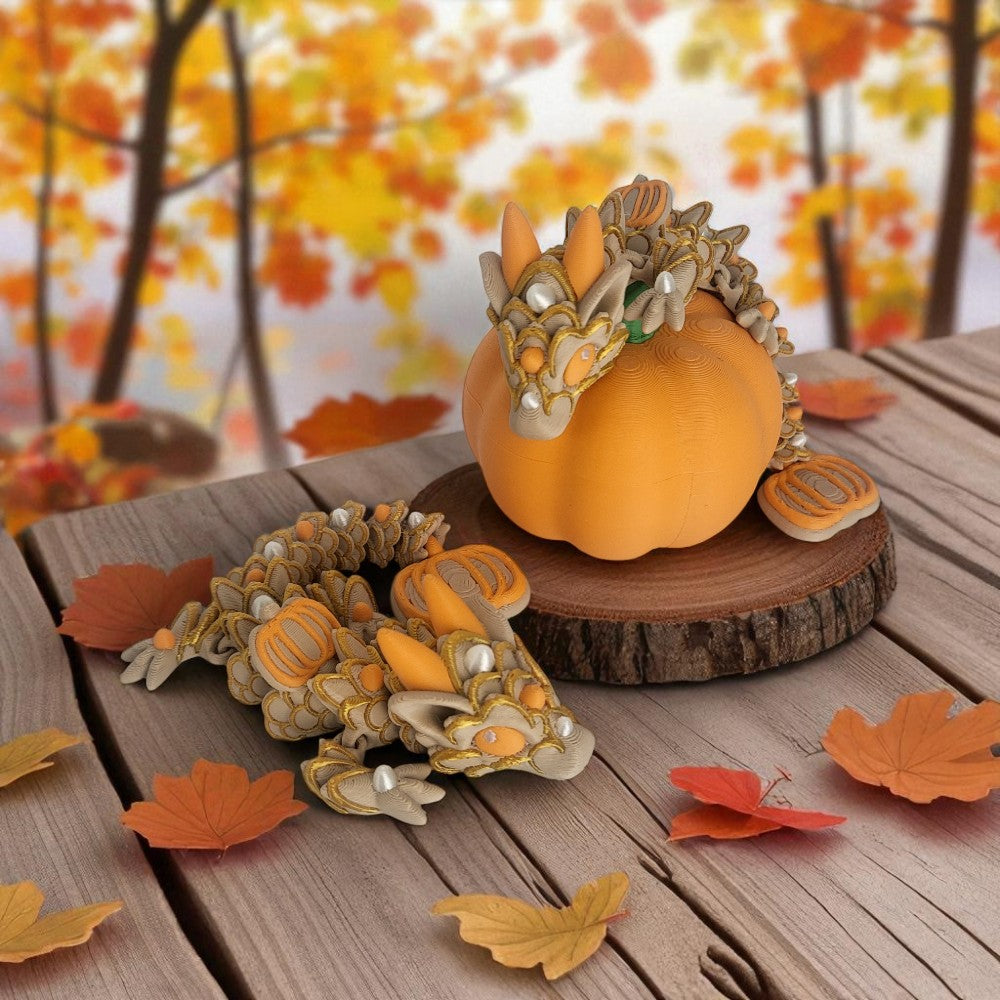 Pumpkin Cookie Dragon