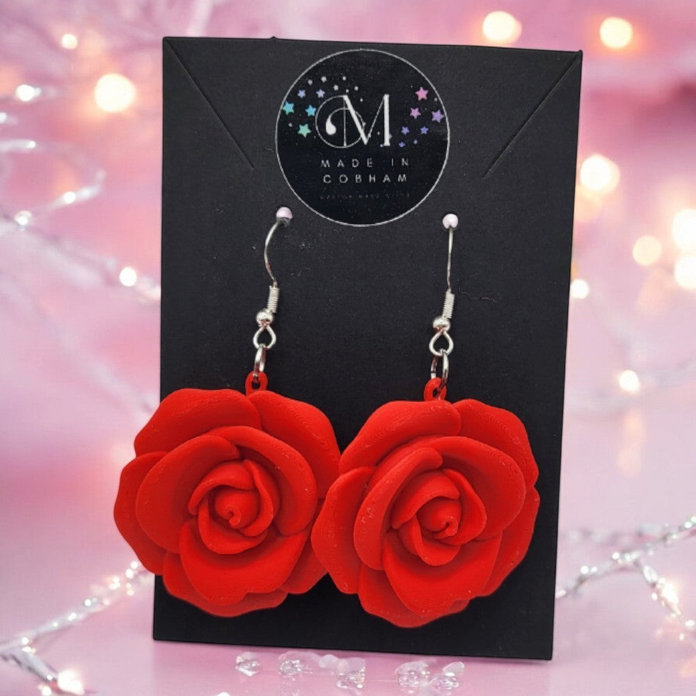 Rose Earrings