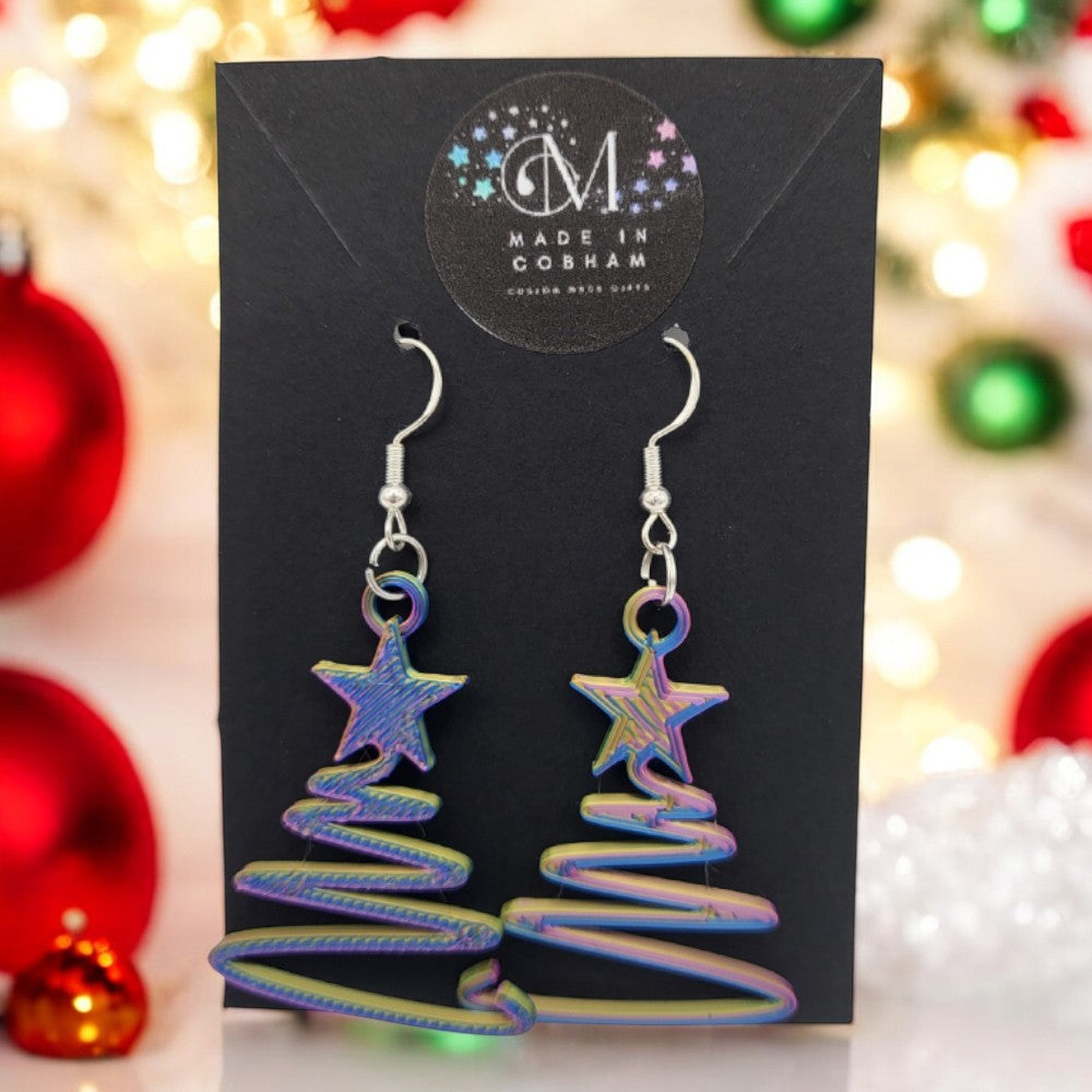 Signature Xmas Tree Earrings