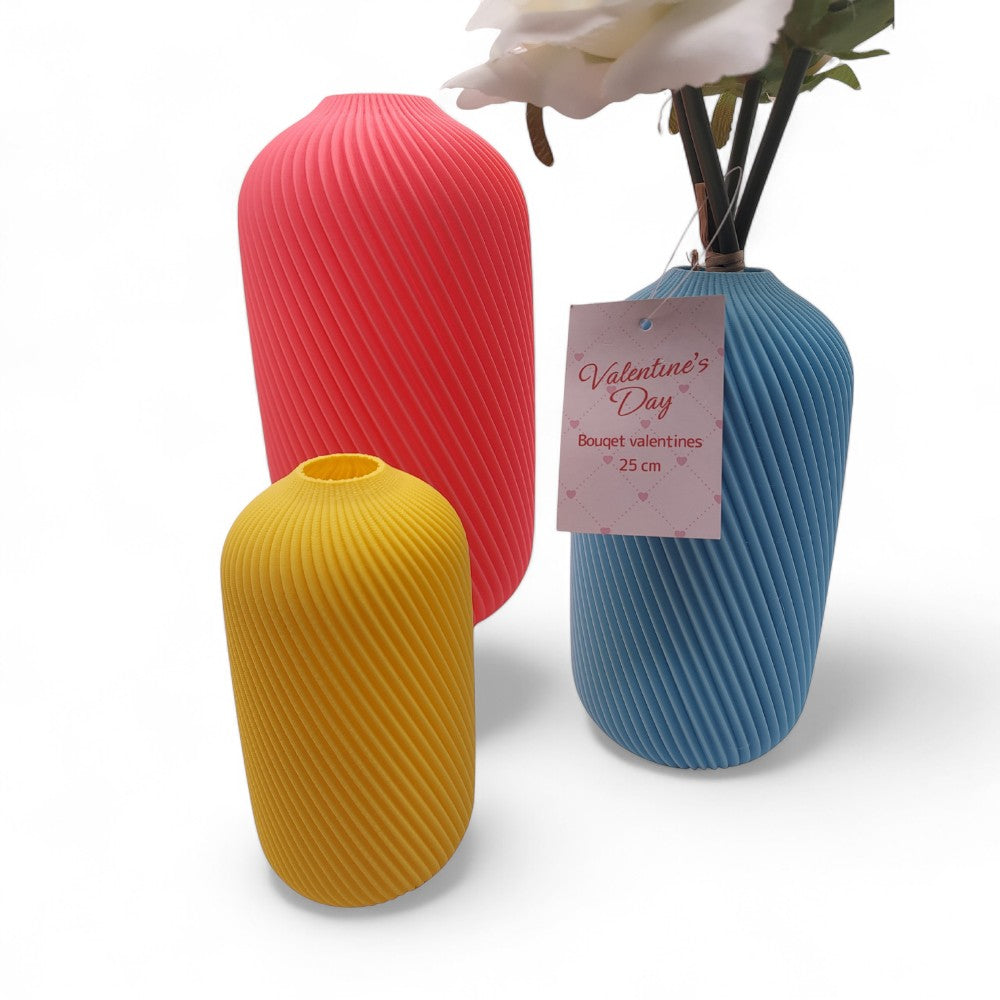 3D Printed Swirl Vase