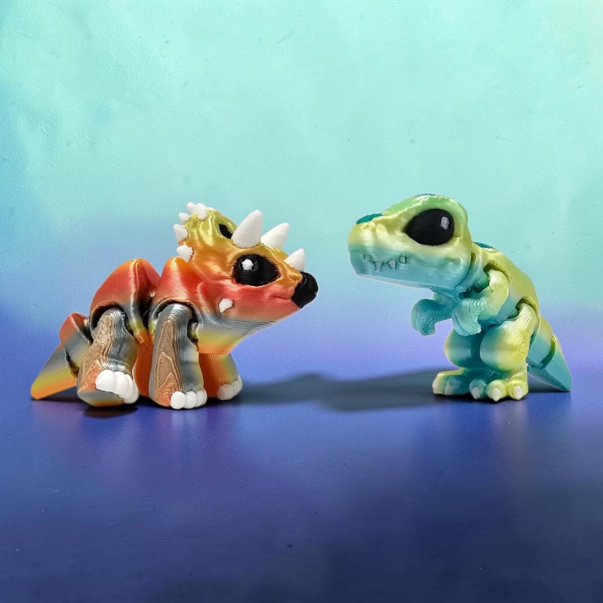 Articulated Miniature Dinosaur Figurine Collection
