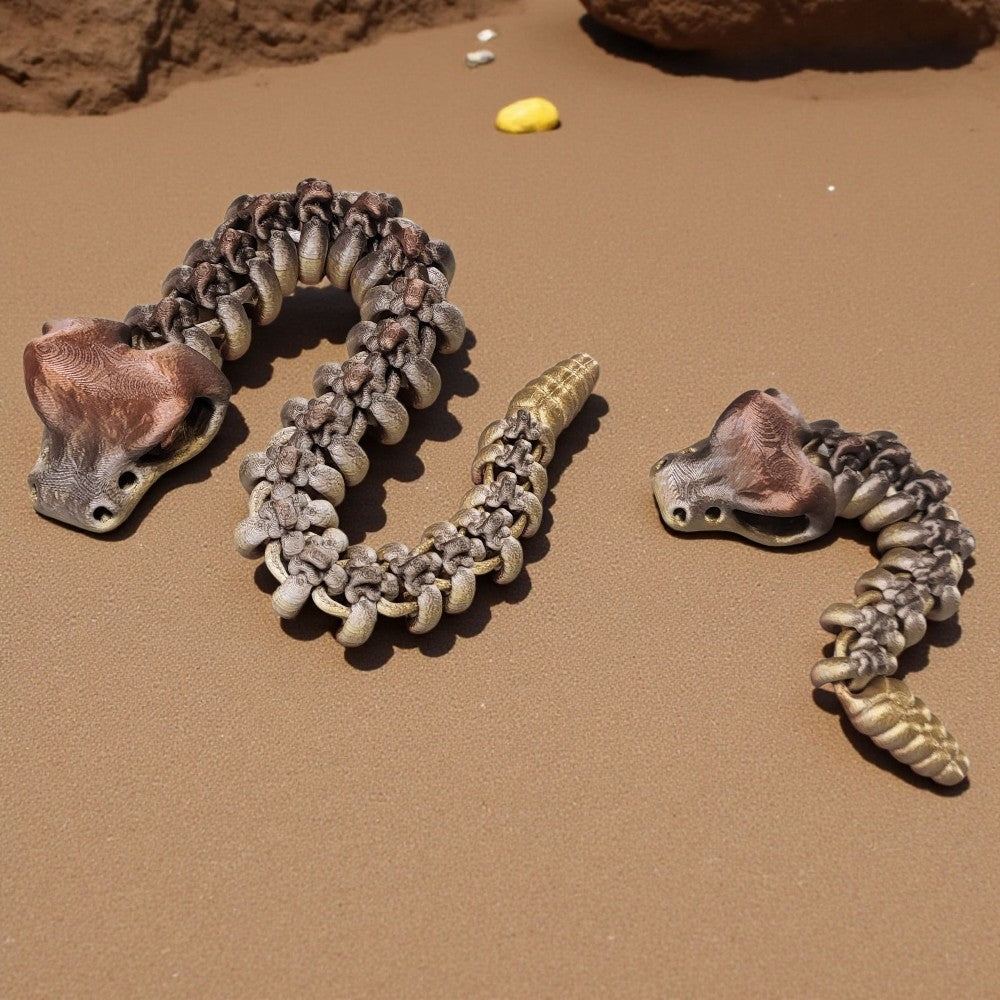 Skeleton Rattle Snek