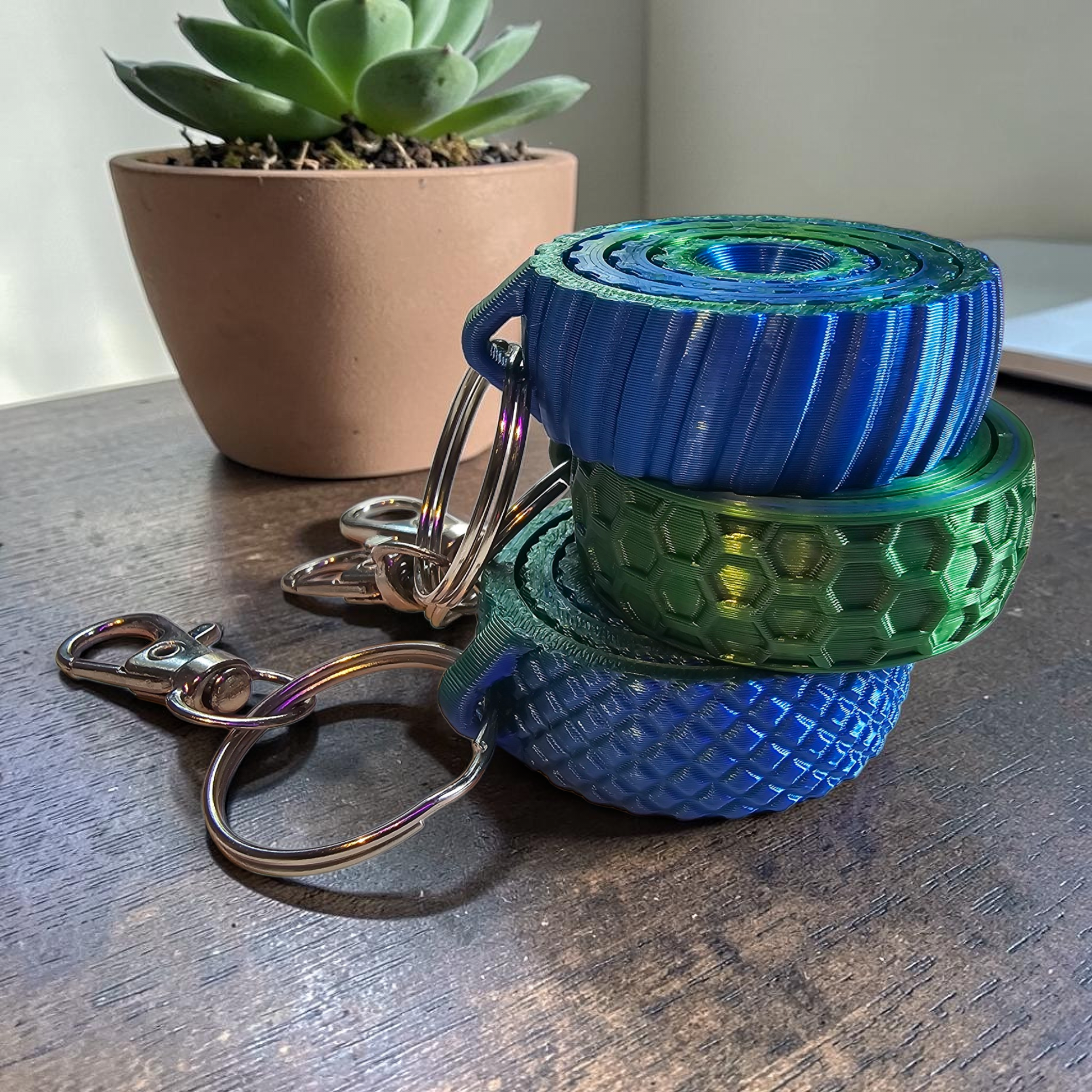 Gyro Fidget Keyrings