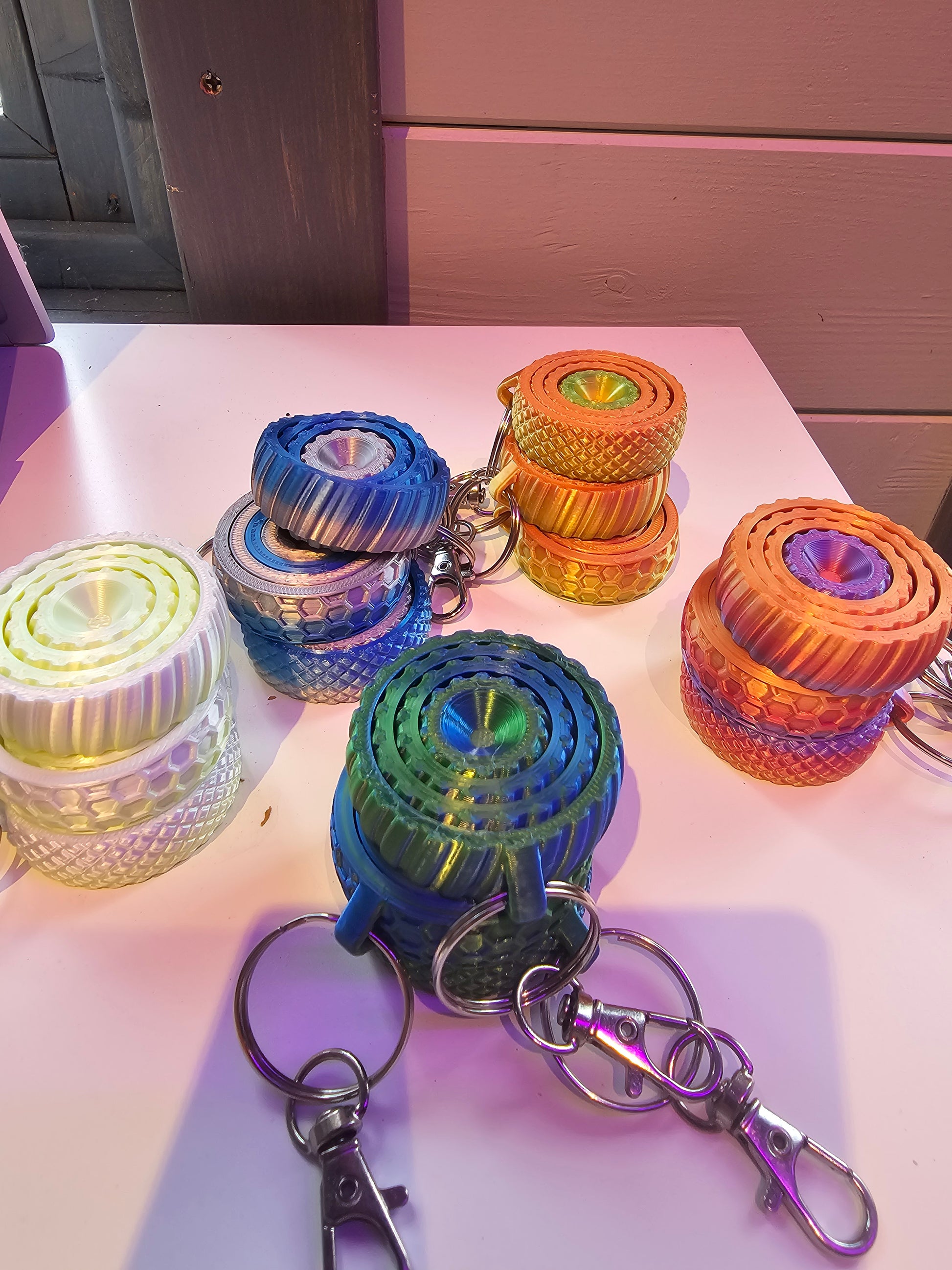 Gyro Fidget Keyrings