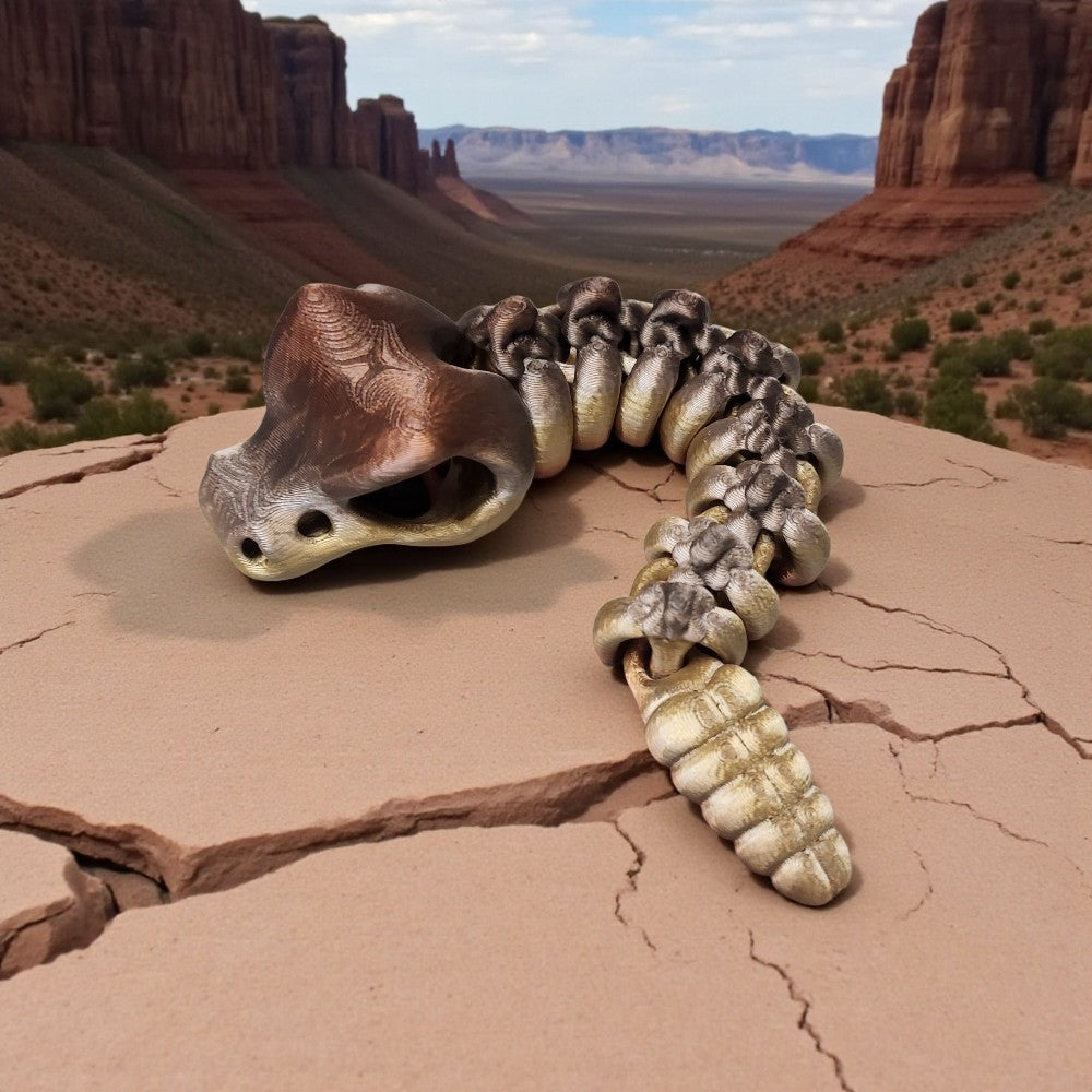 Skeleton Rattle Snek